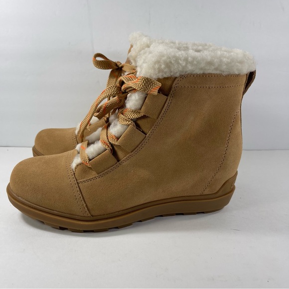 New Sorel Wedge Boots Evie II Cozy Women’s 9. - Picture 3 of 8